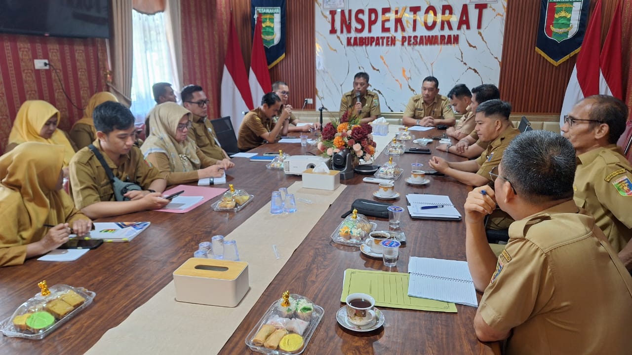 Entri Meeting Pengawasan berkala di Kabupaten dan Kota se-Lampung Tahun 2025